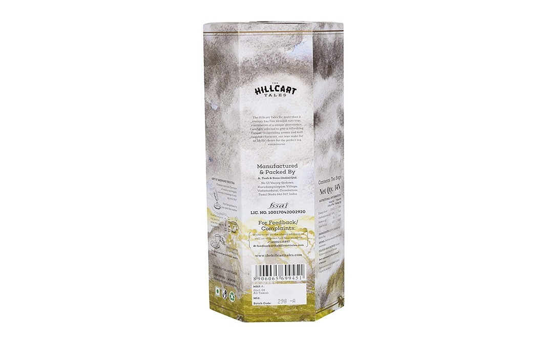 The Hillcart Tales Darjeeling Muscatel Black Tea   Box  14 pcs
